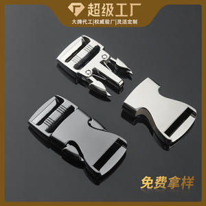 Boucle en métal 25 mm en alliage de zinc réglable pour sacs à dos et sacs, couleur argent, motif uni, résistante à l'usure - Product Image 5