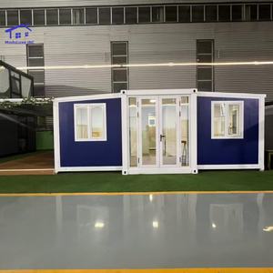 Maison préfabriquée moderne de 40 pieds, 20 pieds, mobile, extensible, conteneur, 2, 3, 4 chambres, villa préfabriquée, maison portable à vendre - Product Image 5