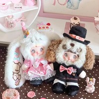 Nouvelle série de collection limitée Nommi 3ème anniversaire, 6 figurines en peluche PVC et porte-clés mignons pour sac, en boîte mystère authentique