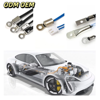 Sensor Suhu PT100 RTD Presisi Tinggi dengan 3 Kabel Tanpa Isolasi Kelas A untuk Otomasi Industri