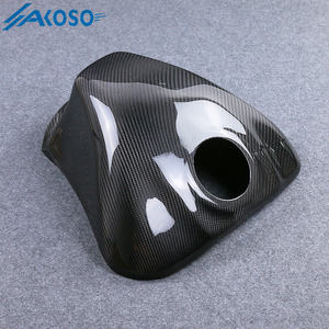 Akoso ฝาครอบคาร์บอนไฟเบอร์3K สำหรับ <span class=keywords><strong>Kawasaki</strong></span> <span class=keywords><strong>Ninja</strong></span> ZX10R ZX-10R 2016-2020 - Product Image 4