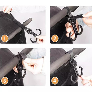 Gancho para vehículos eléctricos, gancho doble, gancho para cochecito, gancho universal para bicicleta y motocicleta, gancho para cochecito de bebé - Product Image 3