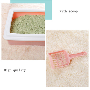 Meilleure vente Bac à <span class=keywords><strong>litière</strong></span> pour <span class=keywords><strong>chat</strong></span> en plastique avec pelle - Product Image 4