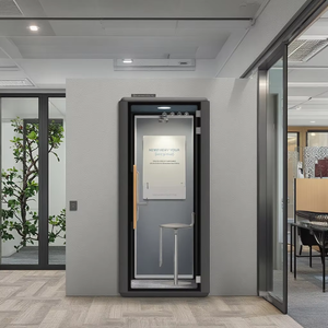 Cabina <span class=keywords><strong>de</strong></span> Oficina Portátil <span class=keywords><strong>de</strong></span> Diseño Moderno, <span class=keywords><strong>Pequeño</strong></span> <span class=keywords><strong>Estudio</strong></span> <span class=keywords><strong>de</strong></span> Grabación Insonorizado para Pruebas Auditivas, Móvil, para Almacenes, Villas y Hospitales - Product Image 3