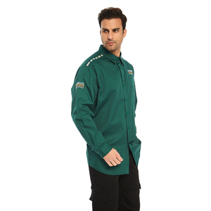 Camisa de Trabajo FR de Estilo Occidental, Nivel 1 de CAT, Protección Contra Arco Eléctrico, Manga Larga - Product Image 5