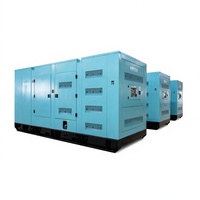 Générateur diesel MECCA MC600C 440KW/550KVA 60Hz triphasé 6 cylindres silencieux de type ouvert pour télécommunications, refroidi par eau, sur remorque mobile