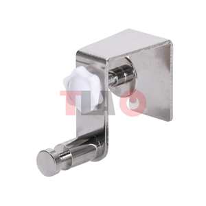 Gancho para Puerta de Acero con Montaje de Tornillo, Diseño Minimalista, Aplicación Duradera - Product Image 2