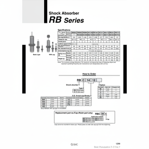 SMC Pneumatics RBC2015 Amortiguador - Product Image 1