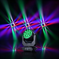 Lámpara Panorámica Focalizable Bee Eye de 19*15W con Color RGBW, Zoom de Haz DMX512, para Fiestas DJ, Iluminación de Escenarios de Discoteca