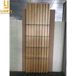 Ly Giày cửa hàng hiển thị thiết kế treo tường Giày hiển thị kệ với kệ kính - Product Image 4