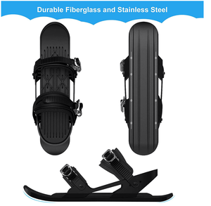 Mini patins à neige courts pour la neige, version professionnelle - Patins à neige réglables, lames à neige, skiboards pour les sports d'hiver, équipement de <span class=keywords><strong>ski</strong></span> - Product Image 5