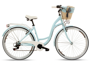 Bicicletas Cargo City de 26 Pulgadas y 7 Velocidades con Horquilla de Aleación de Aluminio, <span class=keywords><strong>Bicicleta</strong></span> Urbana para Damas, Hombres y Adultos, Suministro Directo - Product Image 3