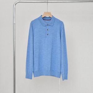 เสื้อสเวตเตอร์ไหมพรมผู้ชายแบบสวม แขนยาว สีสันสดใส ระบายอากาศได้ดี ซับเหงื่อ แห้งไว เหมาะสำหรับใส่ทำงานหรือลำลอง รุ่นใหม่ล่าสุด - Product Image 3