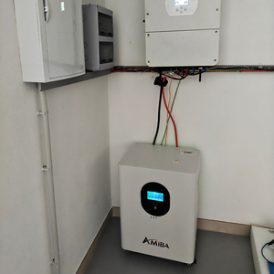 Thiết kế mới 51.2V 300ah 15kwh 30kwh 50kwh LiFePO4 pin năng lượng mặt trời <span class=keywords><strong>Lithium</strong></span> treo tường nhà Hệ thống lưu trữ năng lượng EU - Product Image 1