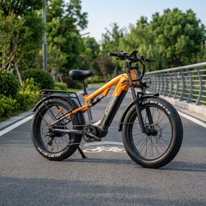 AUCTIONS <b>SALES</b> RAND RIDE/1500W <b>Exercise</b> <b>Bike</b>/48V 23AH 10" Fat Tire 27-Speed Titanium Alloy Fork Carbon Fibre Frame Waterproof - Product Image 3