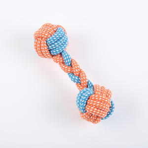 Toptan çiğnemek ısırık dayanıklı büküm dokuma Pet köpek için ip oyuncak - Product Image 4