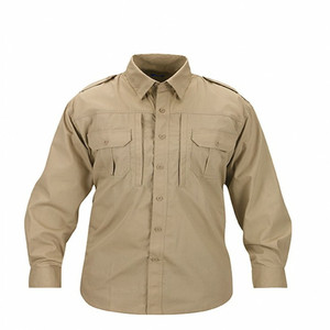 Chemise de travail décontractée pour homme, légère, 100 % coton, manches longues, boutonnée, grande taille, respirante, anti-rétrécissement, anti-boulochage, avec <span class=keywords><strong>Verco</strong></span> - Product Image 3