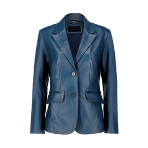 Phong cách áo khoác len cho phụ nữ thời trang chất lượng cao thoải mái thiết kế nút duy nhất rắn sản xuất bangladeshi bán buôn - Product Image 1