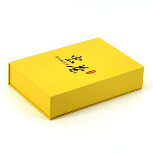 Customized Logo Luxury Grey Board Tea Packaging <b>Book</b> Shape Rigid Gift <b>Boxes</b> With Magnetic Closure - Product Image 3