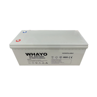 Batterie à gel solaire 12V 150ah 200ah haute puissance fabriquée en Inde système d'alimentation par batterie à cycle profond batterie à gel solaire