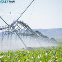 Équipement d'irrigation agricole d'occasion : Système d'arrosage linéaire pivotant électrique pour terres agricoles avec pompe à engrenages et télécommande