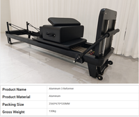 Machine de Pilates Reformer à Prix d'Usine, Vente Directe, Design en Aluminium de Haute Qualité pour Usage Commercial