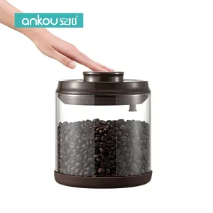Ankou cucina riutilizzabile barattolo di stoccaggio di cereali secchi scatola di immagazzinaggio di vetro sigillata contenitori per alimenti Set per caffè
