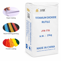 HLBC JTR-778 Poudre d'oxyde de titane de qualité industrielle, longue durée, rutile TiO2, prix au kg (pureté 96%), poudre blanche pour encres