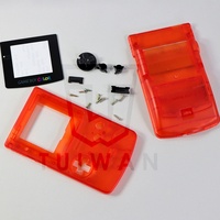 Boîtier de jeu classique léger pour Game Boy Color avec boutons, en matériau ABS, certifié CE