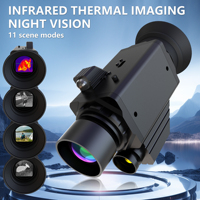 7X Alcance termográfico Dispositivo de imagen térmica infrarroja Detector de termografía Telescopio térmico Monocular de visión nocturna al aire libre