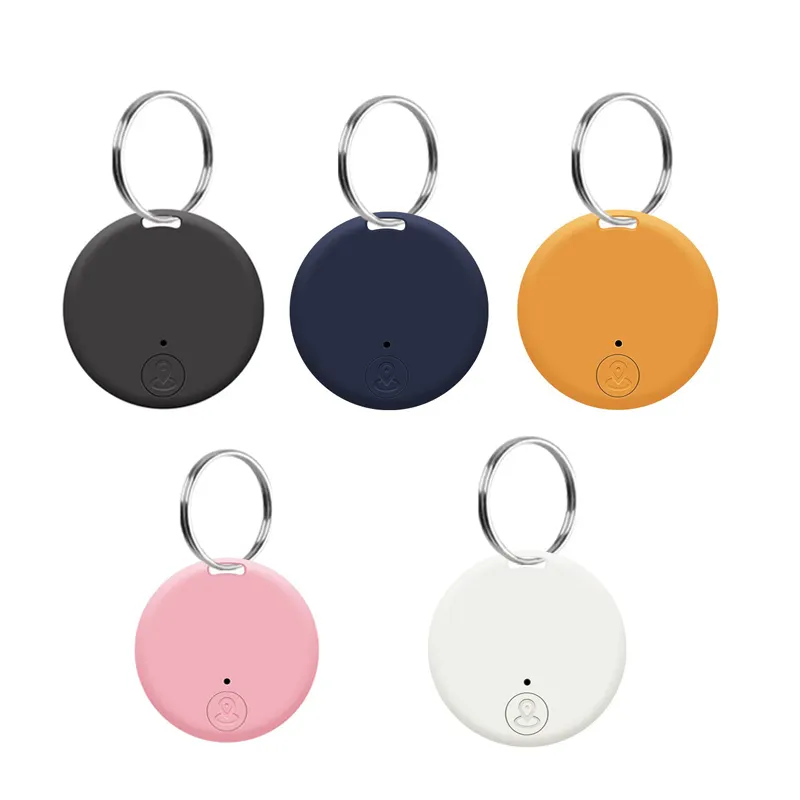 New Round Blue Tooth Key Finder Smart Tracker Portable Anti Lost Alarm Key Finder for Small Things Wallet Bag Phone Protect