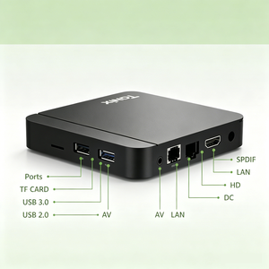 Nuevo Android 11 al por Mayor, <span class=keywords><strong>TANIX</strong></span> W2, Receptor de Streaming, Amlogic Quad Core, 2GB+16GB, WiFi, Bluetooth, 4K UHD, Smart <span class=keywords><strong>TV</strong></span> <span class=keywords><strong>Box</strong></span> para el Hogar - Product Image 6