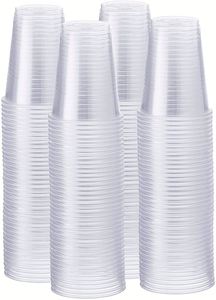 Vasos de Plástico Desechables Transparentes de 7 Oz, Resistentes, para Bebidas Frías y Calientes, Ideales para Fiestas - Product Image 3