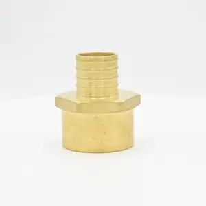 PEX FEMALE ADAPTER LEAD FREE BRASS BARB x FIPT 1" Pipe Fittings For Water