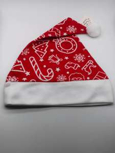 패턴이 있는 펠트 크리스마스 모자, 크기 30x42cm - Product Image 2