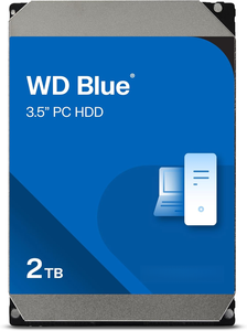 Blauwe 2TB Desktop Harde Schijf 3.5" SATA 6Gb/s 7200RPM 256MB Cache HDD WD20EZBX - Product Image 2
