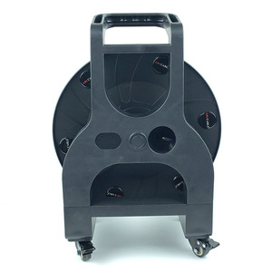 Enrouleur de câble portable avec roues, enrouleur de fil en plastique pour usage électrique - Product Image 3