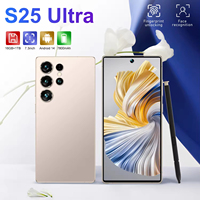 Teléfono Móvil Inteligente S25 Ultra Original al por Mayor con Sistema Android 15, 16G+1TB, Desbloqueado, S-Pen, 5G WIFI, 108MP, Compatible con Francés y Español