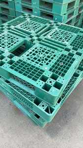 Palé Euro reciclado <span class=keywords><strong>de</strong></span> alta resistencia <span class=keywords><strong>de</strong></span> 4 vías <span class=keywords><strong>de</strong></span> una sola cara <span class=keywords><strong>de</strong></span> <span class=keywords><strong>segunda</strong></span> <span class=keywords><strong>mano</strong></span> a la venta 1100*1100mm 1200*1000mm 1200*1100mm - Product Image 6