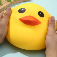 Nouveau Jouet Squishy Géant en Forme de Canard, Extra Grand et Doux, à Remontée Lente, pour le Soulagement du Stress