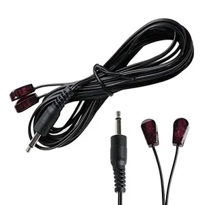 Double Infrarouge Émetteur IR Câble D'extension Avec 3.5mm Prise Jack Pour Xbox <span class=keywords><strong>TV</strong></span> STB DVD DVR PVR <span class=keywords><strong>enregistreur</strong></span> vidéo récepteur <span class=keywords><strong>satellite</strong></span> - Product Image 1
