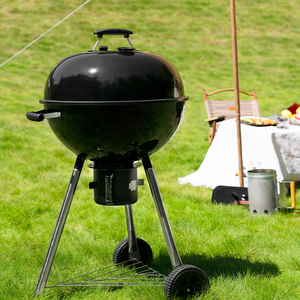 18.5 pouces noir extérieur jardin charbon de bois <span class=keywords><strong>Barbecue</strong></span> bouilloire grilles pour fête <span class=keywords><strong>barbecue</strong></span> grills charbon de bois - Product Image 1