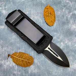 Mini Navaja Multifuncional MT para Exteriores, Hoja 204P, Mango de Aleación de Aluminio, Navaja de Bolsillo Portátil para Caza, Camping, Bricolaje, Supervivencia, OEM - Product Image 5