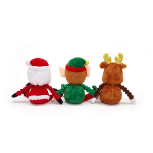 Simpatici elfi di peluche personalizzati bambola di natale morbida peluche alce - Product Image 5