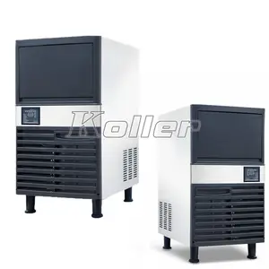 Mesin pembuat es rumah kecil otomatis komersial untuk toko minuman dengan Evaporator dan sertifikat CE ETL