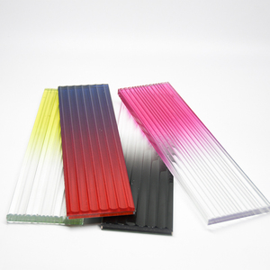 <span class=keywords><strong>Verre</strong></span> de couleur de cloison de bureau de prix de <span class=keywords><strong>verre</strong></span> teinté à motifs cannelé de haute qualité de 6mm - Product Image 5