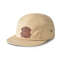 Gorra de 5 Paneles para Viaje, con Logotipo Personalizado, Transpirable, Plegable, con Visera Suave, Ligera, para Deportes al Aire Libre, Aventura y Camping