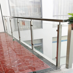 Barandilla <span class=keywords><strong>de</strong></span> <span class=keywords><strong>Acero</strong></span> <span class=keywords><strong>Inoxidable</strong></span> 304/316 para Terraza Exterior, Diseño Minimalista <span class=keywords><strong>de</strong></span> Escalera, Canal en U - Product Image 5