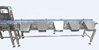 Online gewichtssorteermachine, uien gewichtssorteermachine, fruit gewichtssorteermachine JZW-6FX