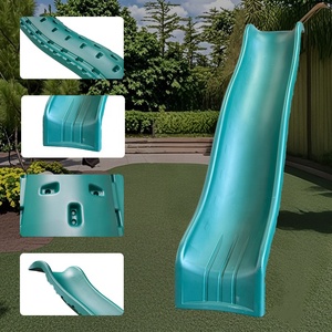 Accessoires de terrain de jeu extérieur Indoor10ft Playhouse Garden Home Backyard Kids Plastic Playground Slide - Product Image 4